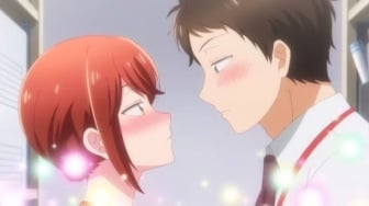 Review Anime I Have a Crush at Work, Dari Musuh Jadi Pasangan Rahasia