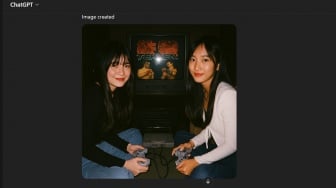 Cara Membuat Foto AI Main PS dengan Artis di ChatGPT