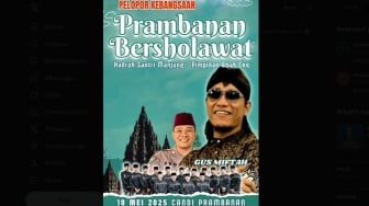 Pengajian Gus Miftah di Candi Prambanan Tuai Pro Kontra