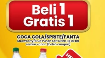 Buruan! Promo Beli 1 Gratis 1 Coca Cola di Indomaret