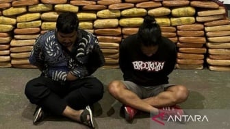 Penyelundupan Ganja 143 Kilogram Jaringan Sumatra Terungkap, Dua Tersangka Ditangkap di Tangerang