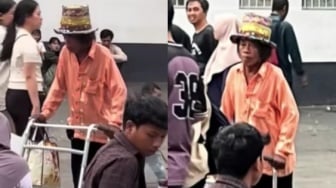 Heboh Video Pak Tarno Diduga Ngemis di Kota Tua, Netizen Pertanyakan Uang Donasi
