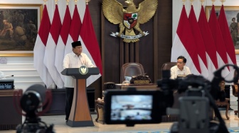 Prabowo: Saya Dibilang Presiden Boneka, Dikendalikan Jokowi, Tidak Benar!