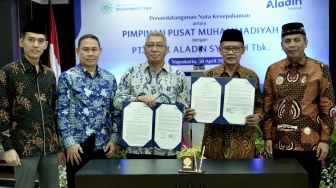 Bank Aladin Syariah Gandeng PP Muhammadiyah Jalin Kerjasama Keuangan Syariah