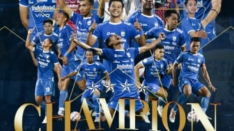 1 Detik Usai Juara Liga 1 2024-2025, Persib Bandung Bikin Rekor Mengejutkan