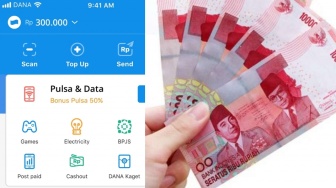 Tak Dapat Bansos? Coba Klaim DANA Kaget Rp100 Ribu dari Link Ini