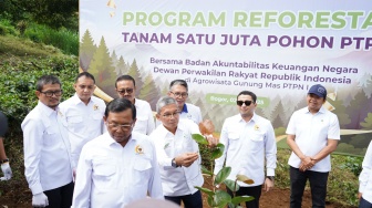 BAKN DPR RI Dukung Program Tanam Sejuta Pohon PTPN Group
