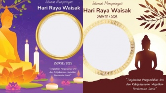 55 Link Twibbon Waisak 2025 Gratis Siap Download, Rayakan dengan Foto Profil Keren
