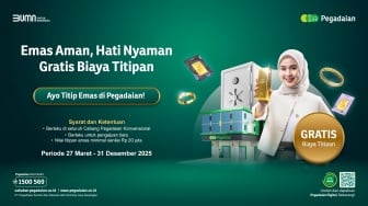 Borong Emas Dahulu, Titip Emas Kemudian di Pegadaian, Gratis!