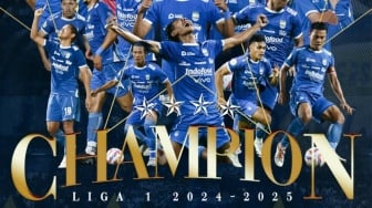 5 laga Terakhir Persib Bandung Sebelum Juara Liga 1 2024/2025, Konsisten ke Tangga Juara?