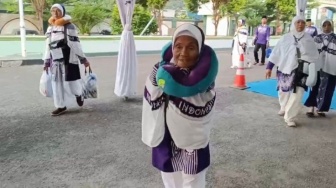 Nabung Hasil Bertani, Nenek 107 Tahun Asal Lampung Selatan Akhirnya Berangkat Haji