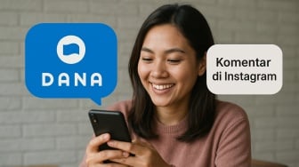 Dapat Saldo DANA Gratis Cuma Modal Komentar di IG, Ini Caranya