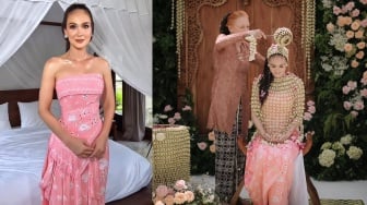 Istimewanya Kain Jumputan Luna Maya saat Siraman, Karya Personal yang Gak Ada Duanya