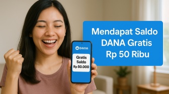Klaim Link Saldo DANA Gratis Rp 50 Ribu, Beli Pulsa Indosat Sebelum Habis
