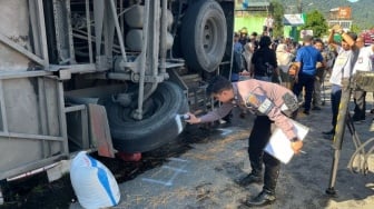 Bus ALS Terguling di Padang Panjang Tak Berizin, Total Korban 34 Orang dan 12 Tewas!