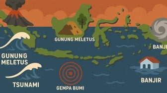 BNPB: Indonesia Negara Nomor 2 Berisiko Bencana Tertinggi di Dunia, Sumbar Waspada Megathrust!