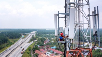 BTS 4G dan Trafik Layanan XL Axiata Meningkat di Tengah Proses Merger Menjadi XLSMART