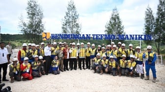 Buat Irigasi Hingga Pengendalian Banjir, Progres Pembangunan Bendungan Manikin Capai 83 Persen