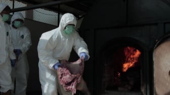 2,9 Ton Daging Celeng Tak Bersertifikat Asal Sumatra Dimusnahkan