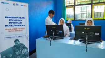 SMPN 6 Lombok Utara Peroleh Infrastruktur Digital BRI, Wujud Dukungan Bagi Wilayah  3T