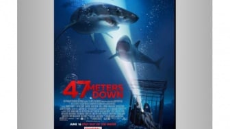 Review Film 47 Meters Down: Perjuangan Menyelamatkan Diri dari Serangan Hiu
