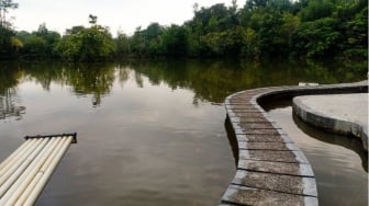 Wisata Bangka Belitung Tampi Air Mesu, Mancing Seru hingga Terapi Kaki