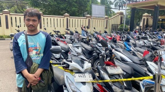 Modus Rampas Motor Berbekal Data Bocor, 9 Preman Berkedok Matel Diciduk di Bogor