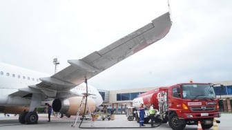 221 Ribu Jamaah Haji Indonesia Berangkat, Avtur Pertamina Berikan Dukungan