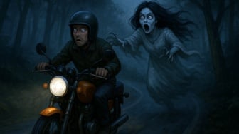 'Saya Yakin Itu Bukan Manusia' Cerita Horor Dikejar Hantu Saat Touring Bikin Merinding