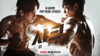 Kim Min Seok dan Lee Hyun Wook Siap Duel di Poster Terbaru Shark: The Storm