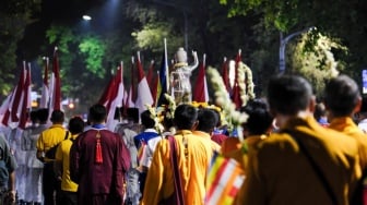 Pertama di Solo, Kirab Waisak Bersama 2025 Cermin Toleransi Beragama Kota Bengawan