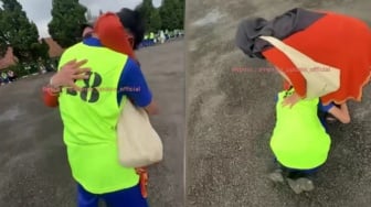Viral, Remaja Sujud ke Kaki Ibu di Barak Militer:Bukti Program Kontroversial Dedi Mulyadi Berhasil?