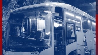 Kronologis Suporter Lempar Batu Bus Persik Kediri usai Arema FC Dibantai 3-0