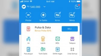 Saldo Gratis dari DANA Bisa untuk Beli Tiket KRL? Begini Cara Klaimnya