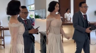 Terungkap! Inilah Dearly Desiana, Wanita yang Bikin Penasaran Gandeng Ari Lasso di Pernikahan Luna Maya