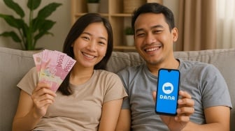 3 Amplop DANA Kaget Gratis, Modal Klik Sambil Santai-santai di Hari Libur