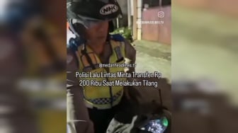 Heboh Polantas di Medan Diduga Minta Transfer Uang Tilang Rp 200 Ribu, Kini Dipatsus 30 Hari