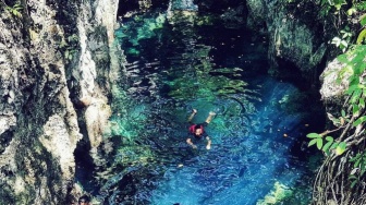 Gua Haji Mangku, Persona Gua Terpencil di Pulau Maratua Kalimantan Timur