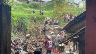 Balita di Cipanas Meninggal Dunia Setelah Tertimpa Tembok Penahan Tanah Ambruk
