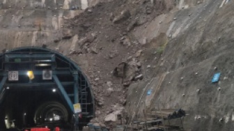 Samarinda Kembali Diterjang Longsor, Lereng Inlet Tunnel Belum Stabil Sepenuhnya