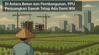 Di Antara Beton dan Pembangunan, PPU Perjuangkan Sawah Tetap Ada Demi IKN