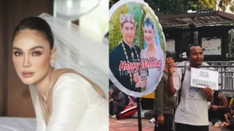 Luna Maya Cari Bapak-Bapak yang Buka Jasa Doakan Pernikahannya di CFD Solo: Ada yang Tahu?