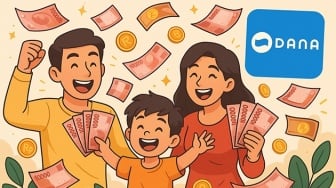 Duit Nih! Buka Segera 5 Amplop DANA Kaget Hari Ini Bernilai Rp550 Ribu