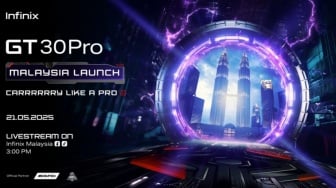 Infinix GT 30 Pro Bakal Debut 21 Mei di Malaysia, Ini Bocoran Harganya
