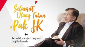 Mudah Ditiru! Resep Panjang Umur dan Sehat Ala Jusuf Kalla