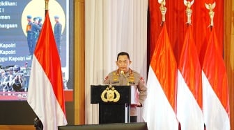 Di Rakernis, Kapolri Ungkap Indonesia Peringkat Terbaik di ASEAN soal Ketahanan Pangan