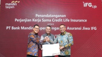 IFG Life Gandeng Bank Mandiri Taspen Pasarkan IFG Credit Life Insurance