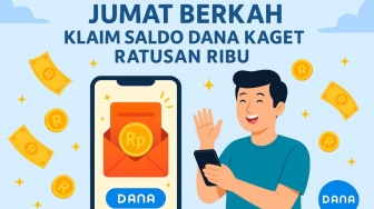 Saldo DANA Kaget Ratusan Ribu di Jumat Berkah, Cepat Klaim!