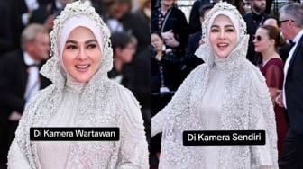Perbandingan Mencolok Potret Syahrini di Cannes: Kamera Wartawan vs Instagram Pribadi Tuai Sorotan!