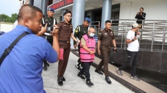 Kejati Kaltim Tahan Dua Tersangka Korupsi Reklamasi Tambang CV Arjuna